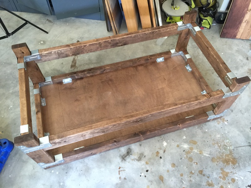 DIY Industrial Coffee Table - Step - 5