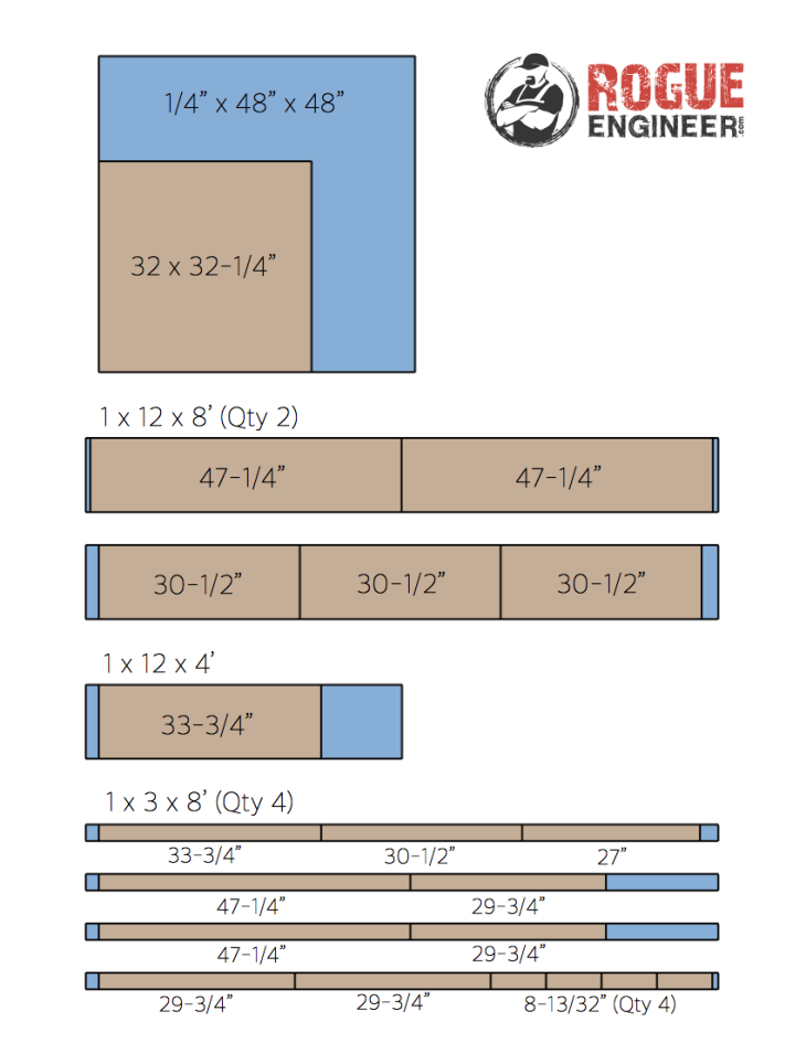 Jelly Cabinet { Free DIY Plans } Rogue Engineer