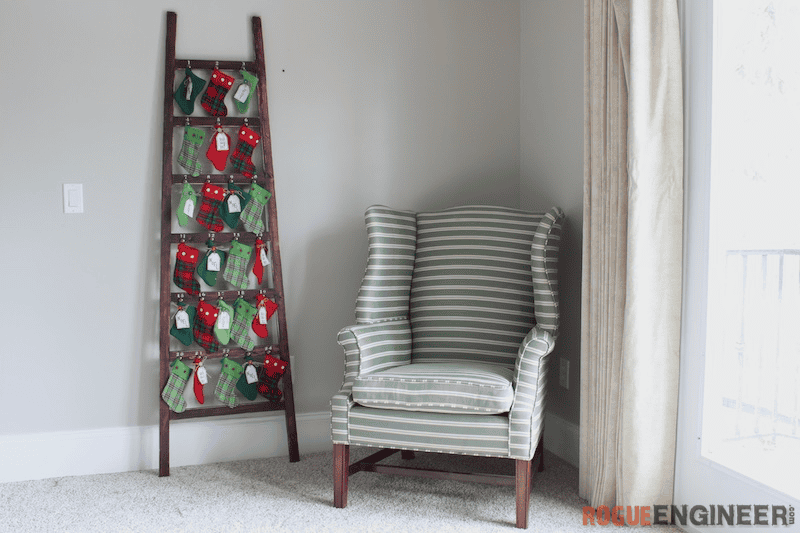 Stocking Advent Ladder