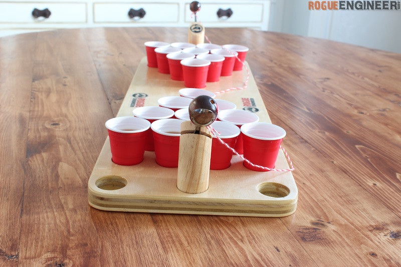 DIY Mini Beer Pong - Rogue Engineer 2