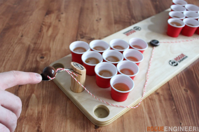 DIY Mini Beer Pong - Rogue Engineer 5