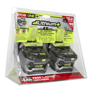 Ryobi High Capacity Batteries