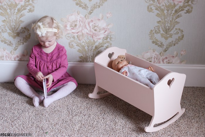 American Girl Doll Cradle Free Diy Plans Rogue Engineer