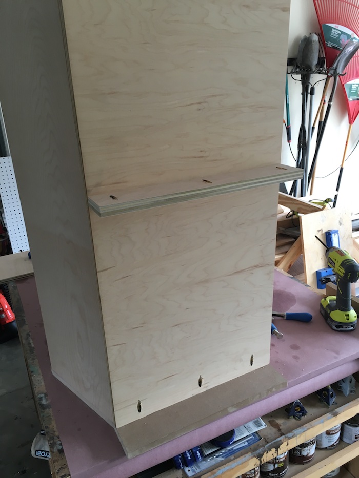 toy box with shelf plans