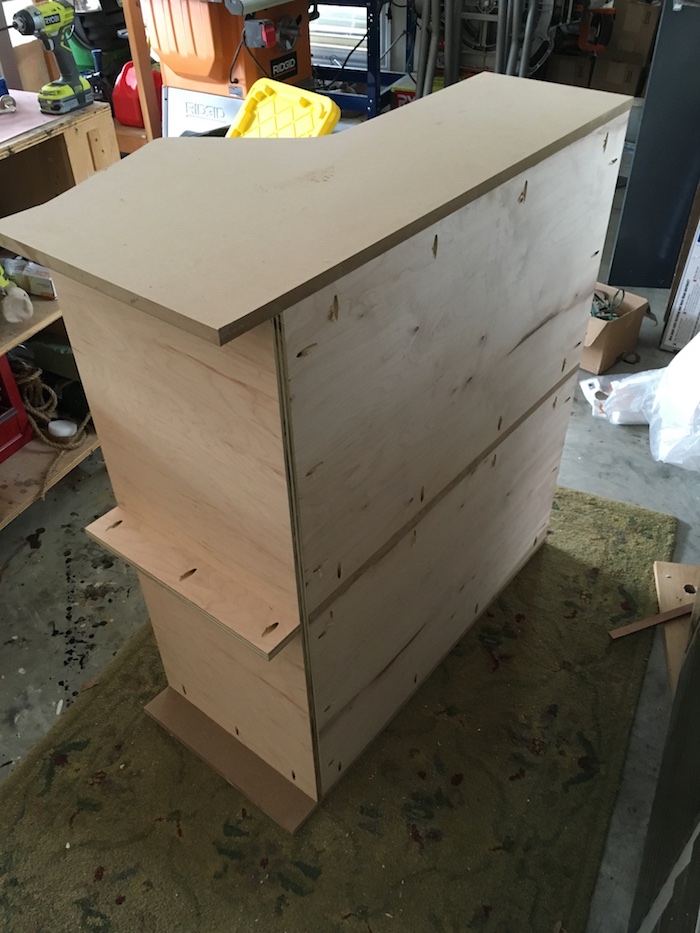 toy box with shelf plans