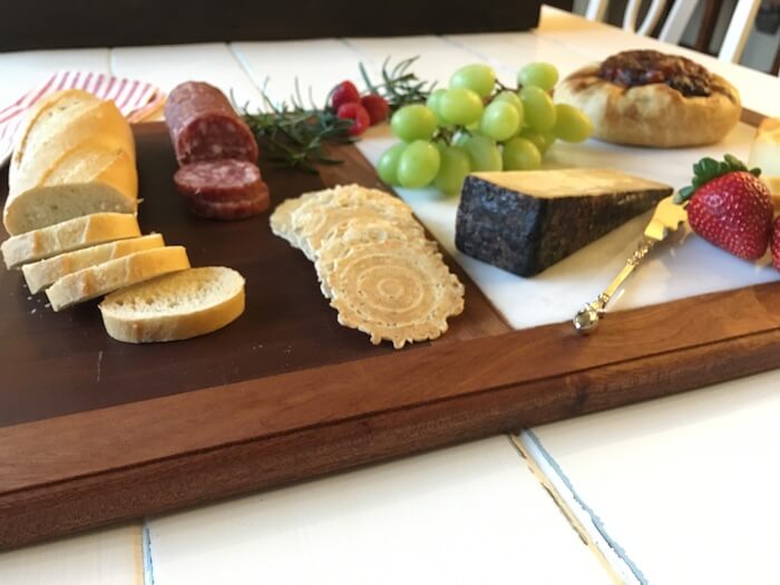 DIY Cutting Board with Cheese Plate - Step 12