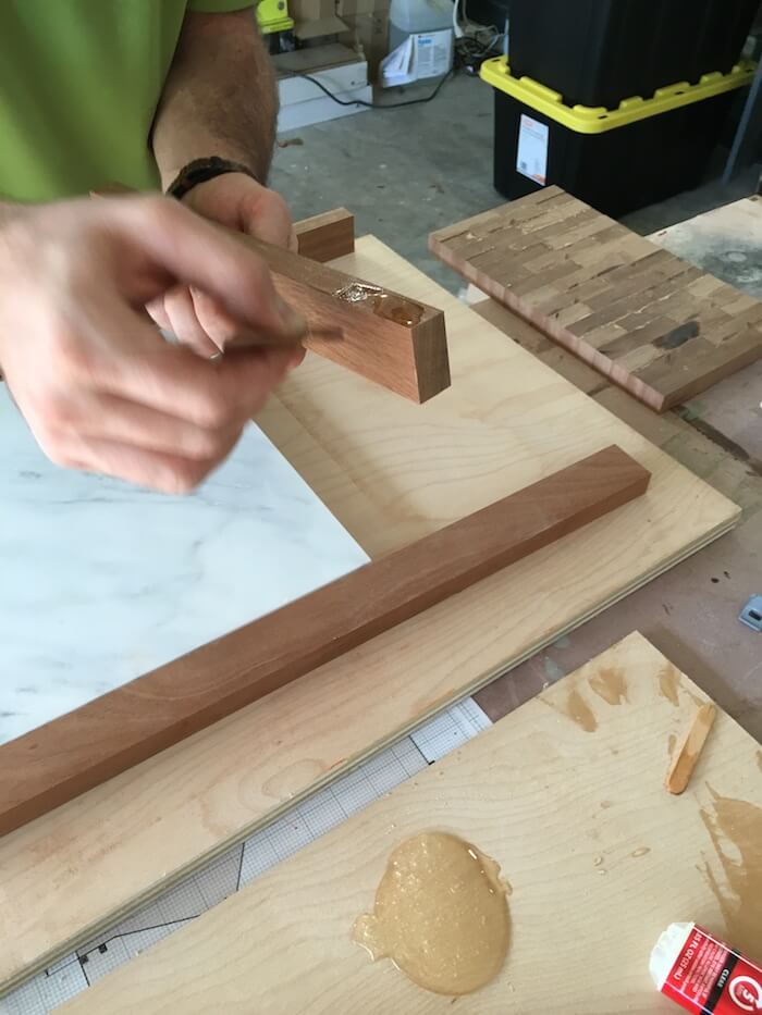 DIY Cutting Board with Cheese Plate - Step 5