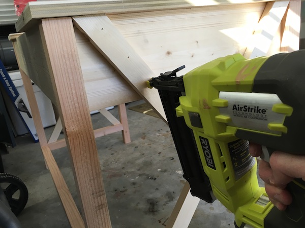 DIY Flip Top Vanity - Step 5