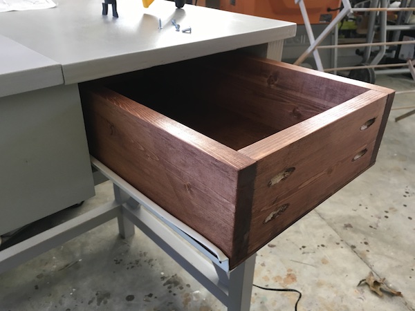 DIY Flip Top Vanity - Step 8