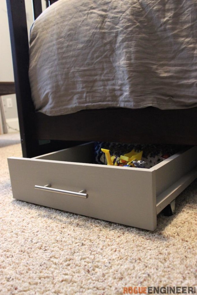 Under Bed Storage Cart » Rogue Engineer