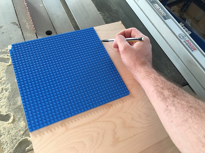 lego building tray