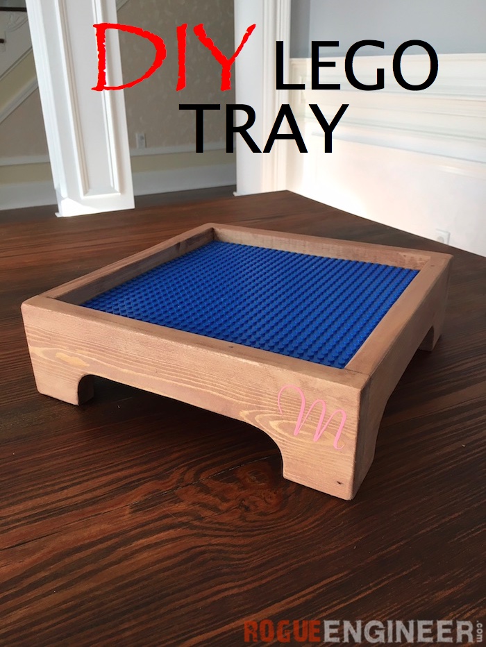 DIY Lego Tray (No Power Tools Needed)