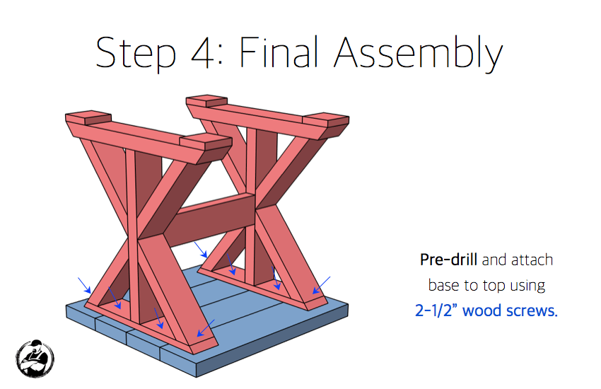 DIY Lybrook Side Table Plans - Step 4