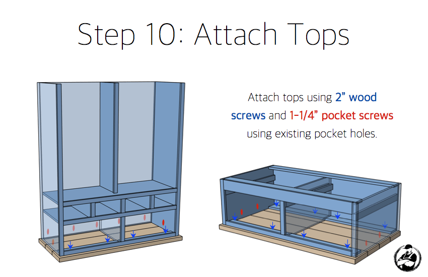 DIY Mud Room Locker Plans - Step 10