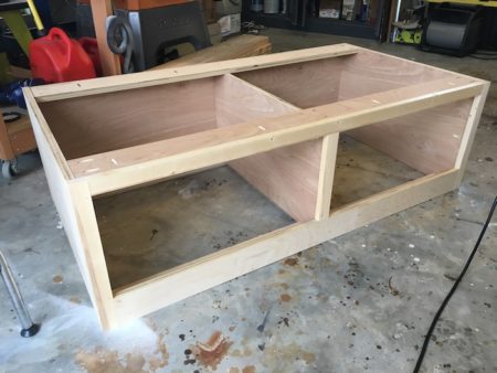 Mudroom Lockers with Bench { Free DIY Plans }