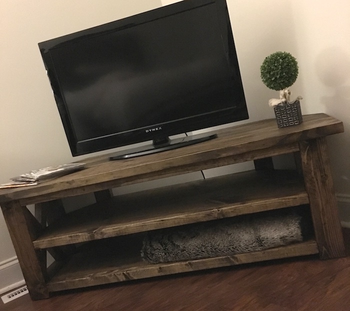 Diy corner deals tv unit