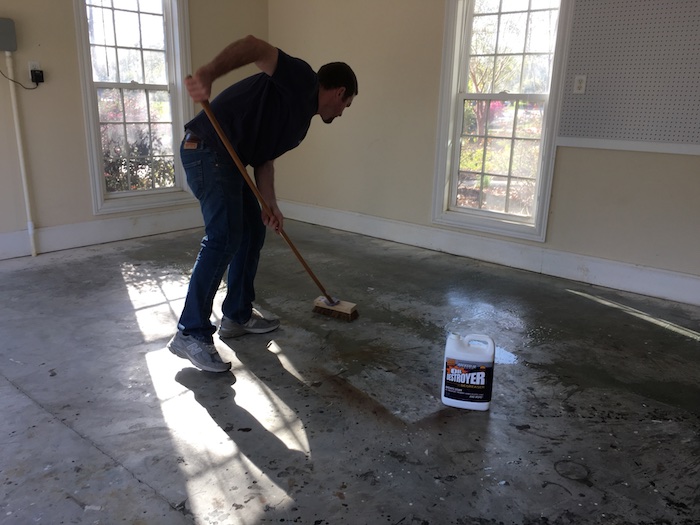 Rocksolid garage sale floor coating