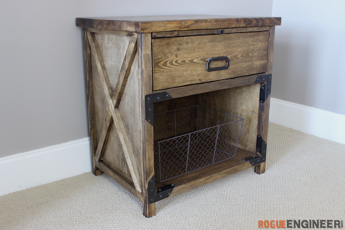 How To Build Easy DIY Nightstands