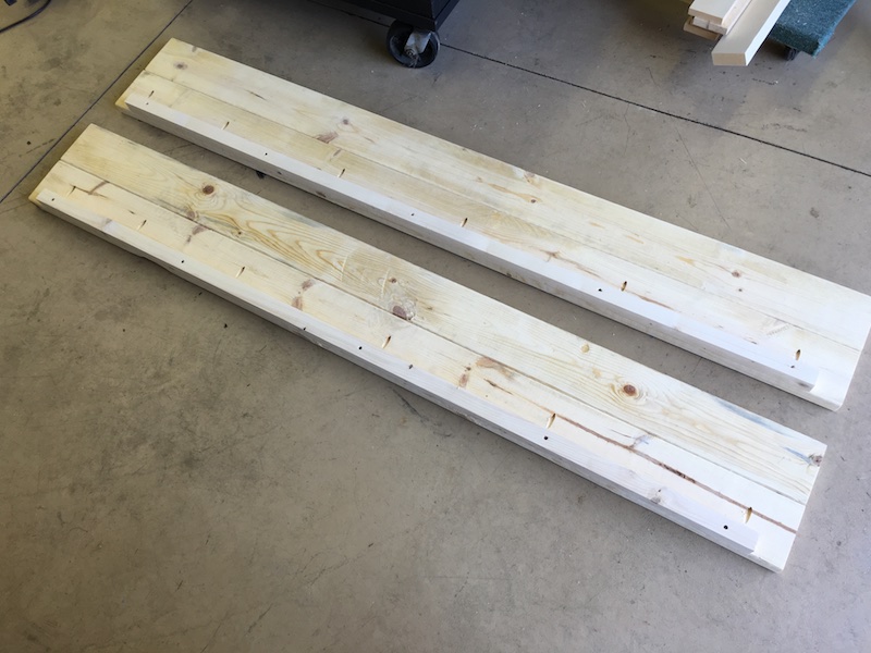 DIY King Size Canopy Bed - Step 4