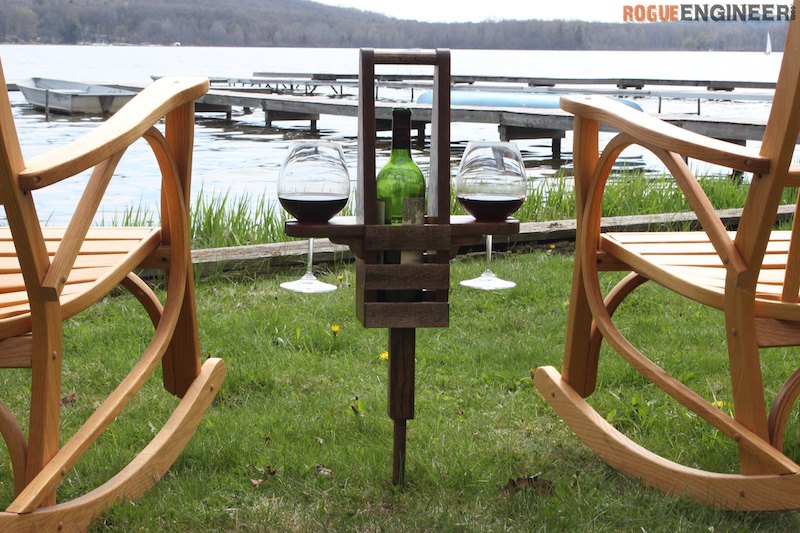 Outdoor Wine Caddy » Rogue Engineer