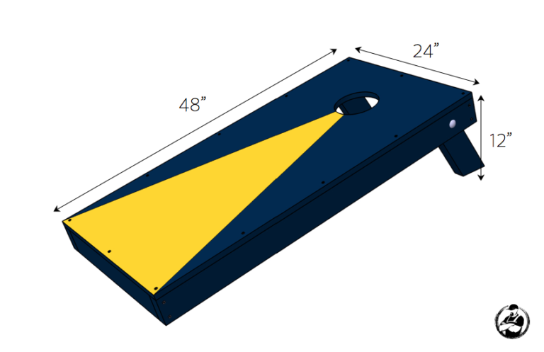 Diy Cornhole Board Plans Free And Easy