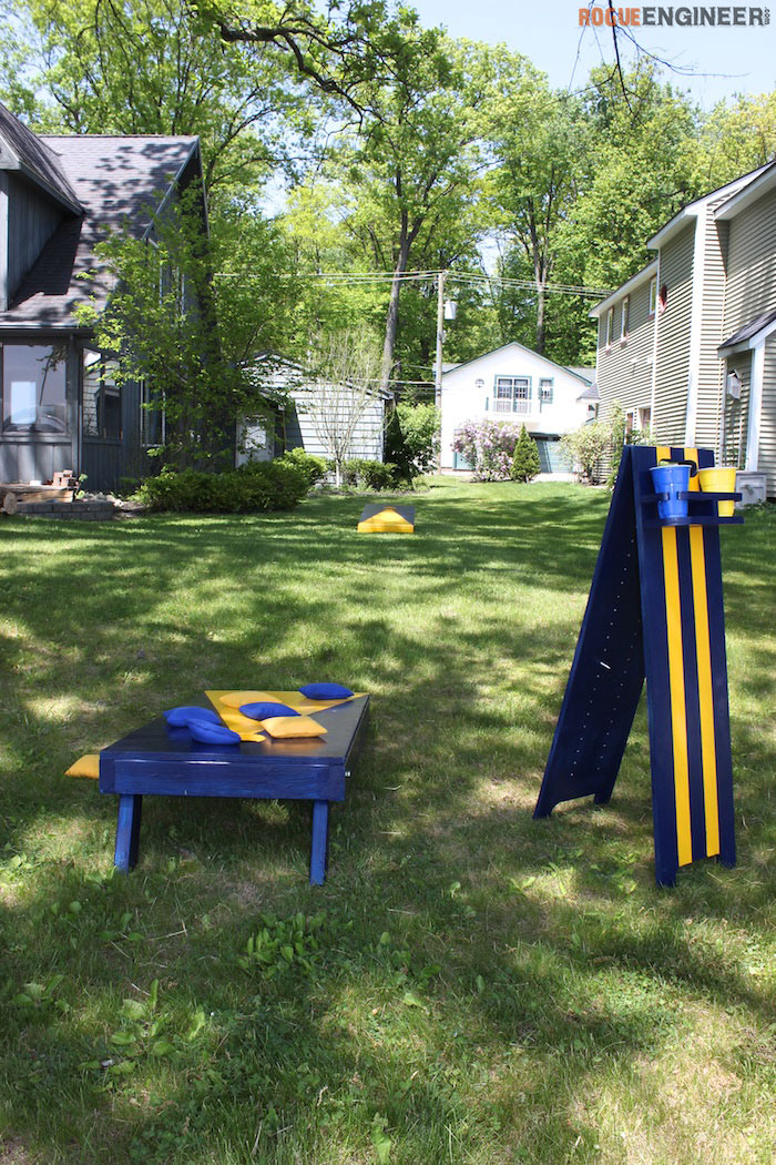 DIY Cornhole Board Plans - Rogue Engineer 3