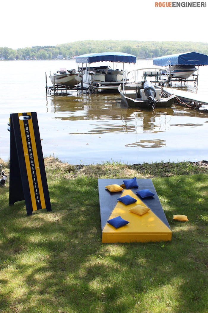 DIY Cornhole Board Plans - Rogue Engineer 4