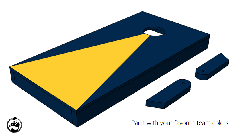 DIY Cornhole Board Plans - Step 5