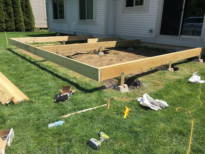 floating foundation deck