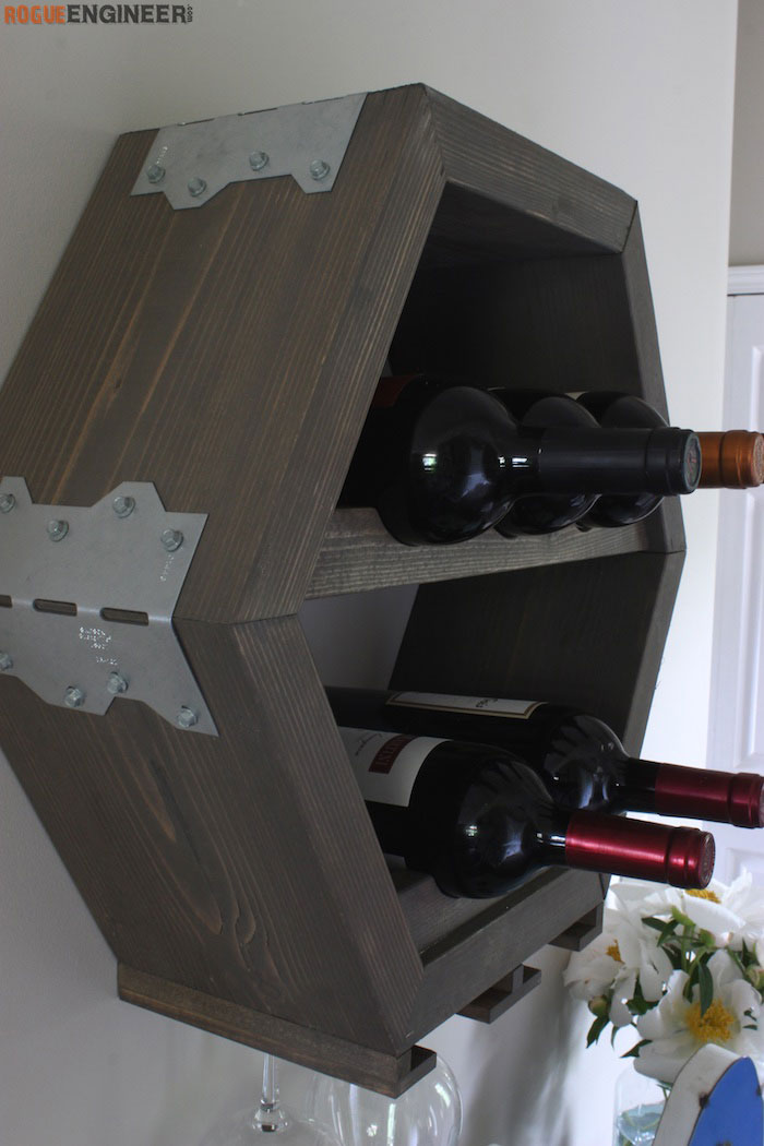 DIY Hex Wine Storage Plans - Rogue Engineer 3 (1)