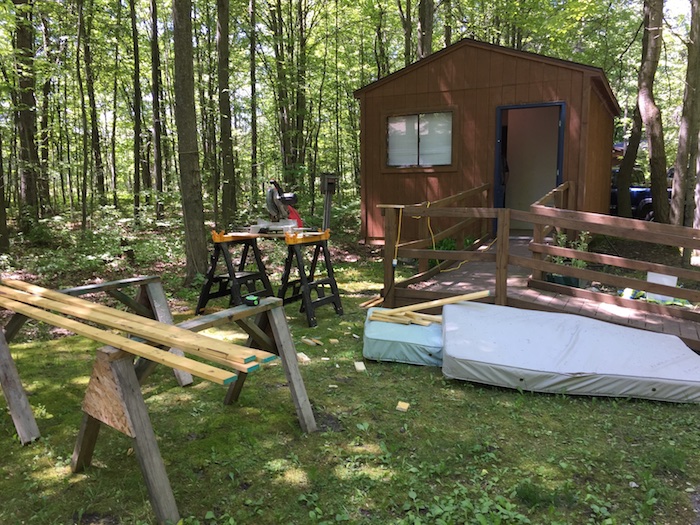 DIY Wheelchair Accessible Picnic Table - Rogue Engineer 9