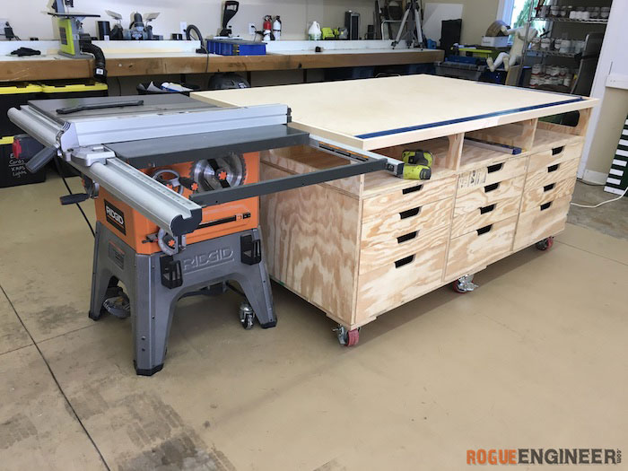 How to Build the Ultimate DIY Garage Workbench - FREE Plans