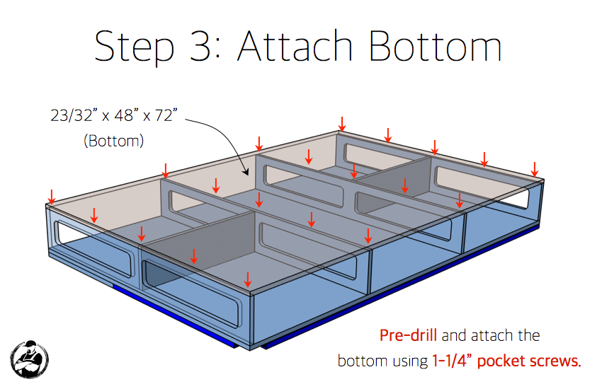 Ultimate DIY Workstation Plans - Step 3