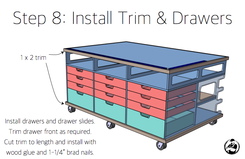 Ultimate DIY Workstation Plans - Step 8