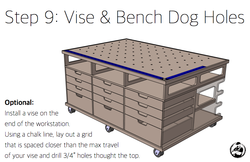 Ultimate DIY Workstation Plans - Step 9