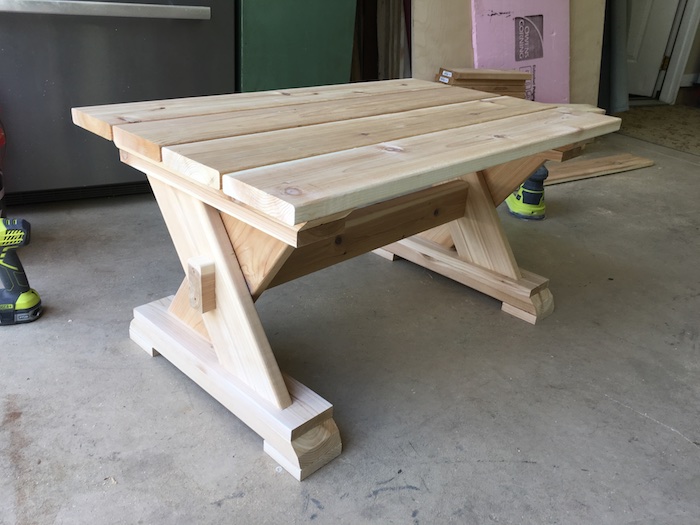 DIY Outdoor Coffee Table Plans - Rogue Engineer 10