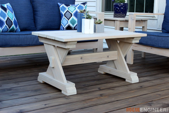 Small Outdoor Coffee Table » Rogue Engineer