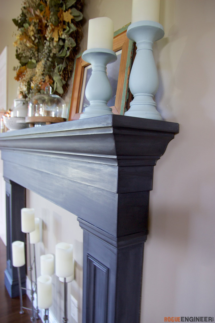 Faux Fireplace Mantel Surround » Rogue Engineer