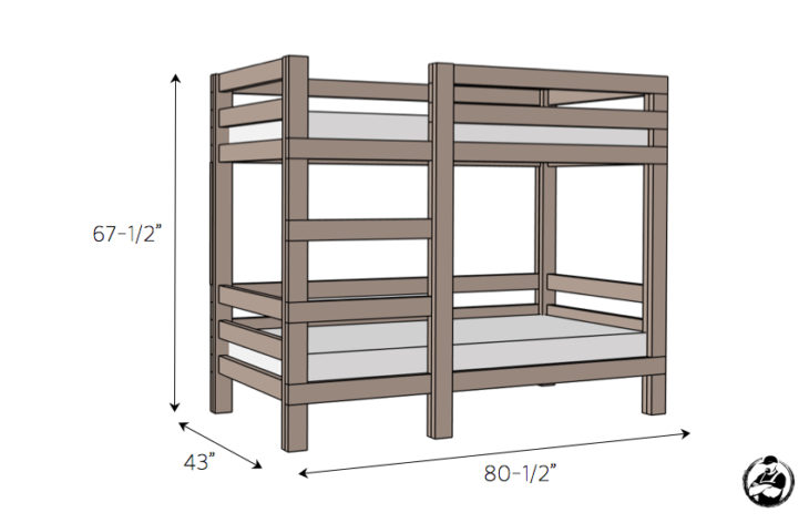 2x4 Bunk Bed » Rogue Engineer