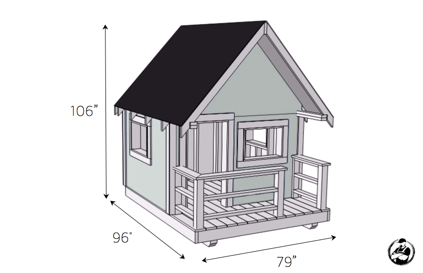 Diy deals playhouse plans