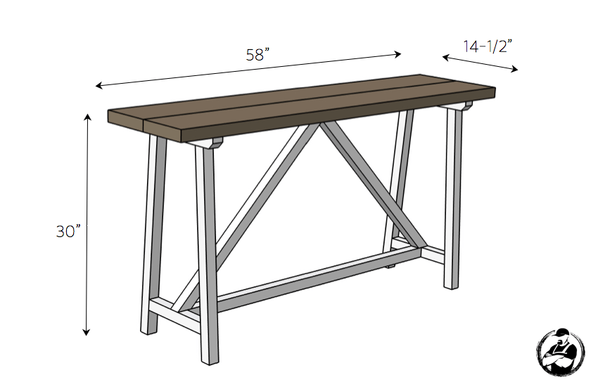 Bar Top Console Table » Rogue Engineer