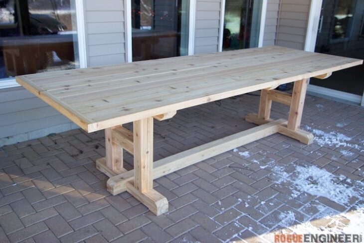 Dining Table, Woodworking Project