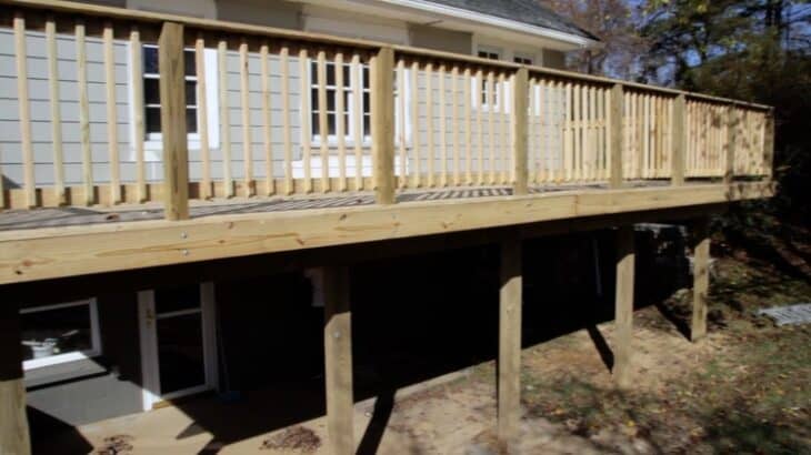 How to Build a Deck Attached to Your House (Step by Step) | Rogue Engineer