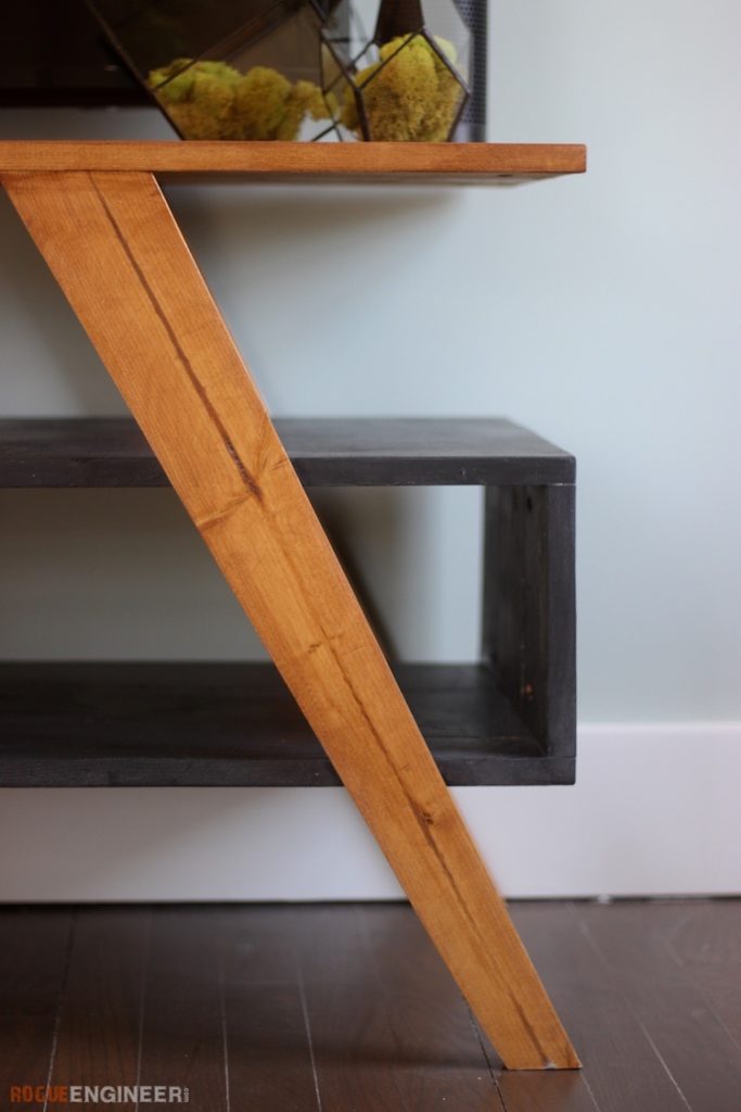 Mid Century Modern Media Console » Rogue Engineer