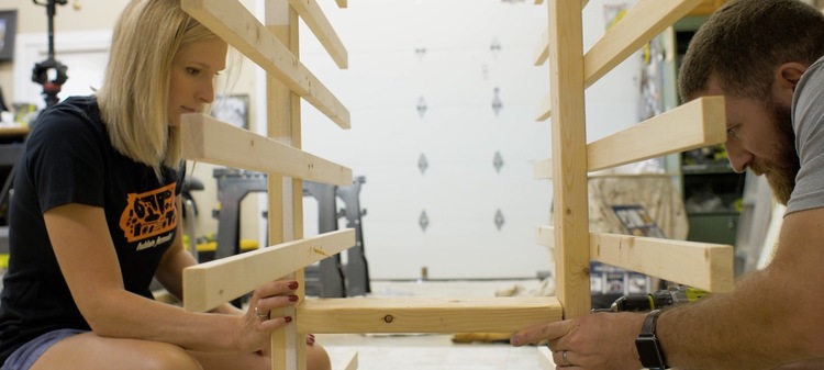 Make a Rack for Painting Cabinet Doors - Fine Homebuilding