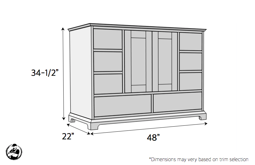 Plans For 48 Bathroom Vanity