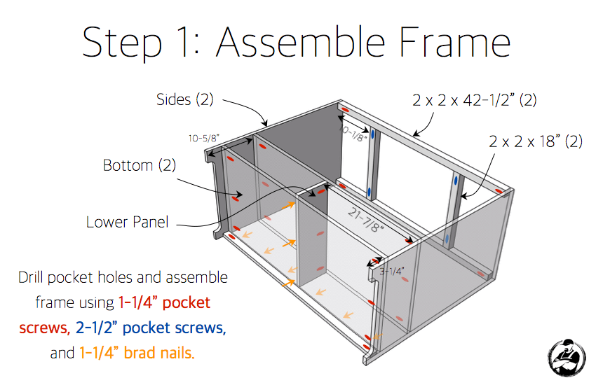 Plans To Make A Bathroom Vanity