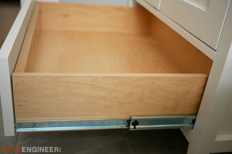 How To Build A Simple Drawer Box, How To Build Cabinet Drawers With Slides