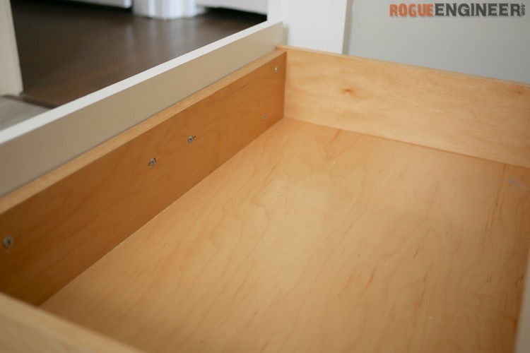 how to build a simple drawer box | rogue engineer