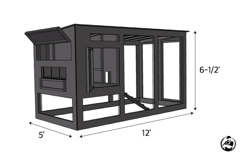 Modern Chicken Coop Rogue Engineer